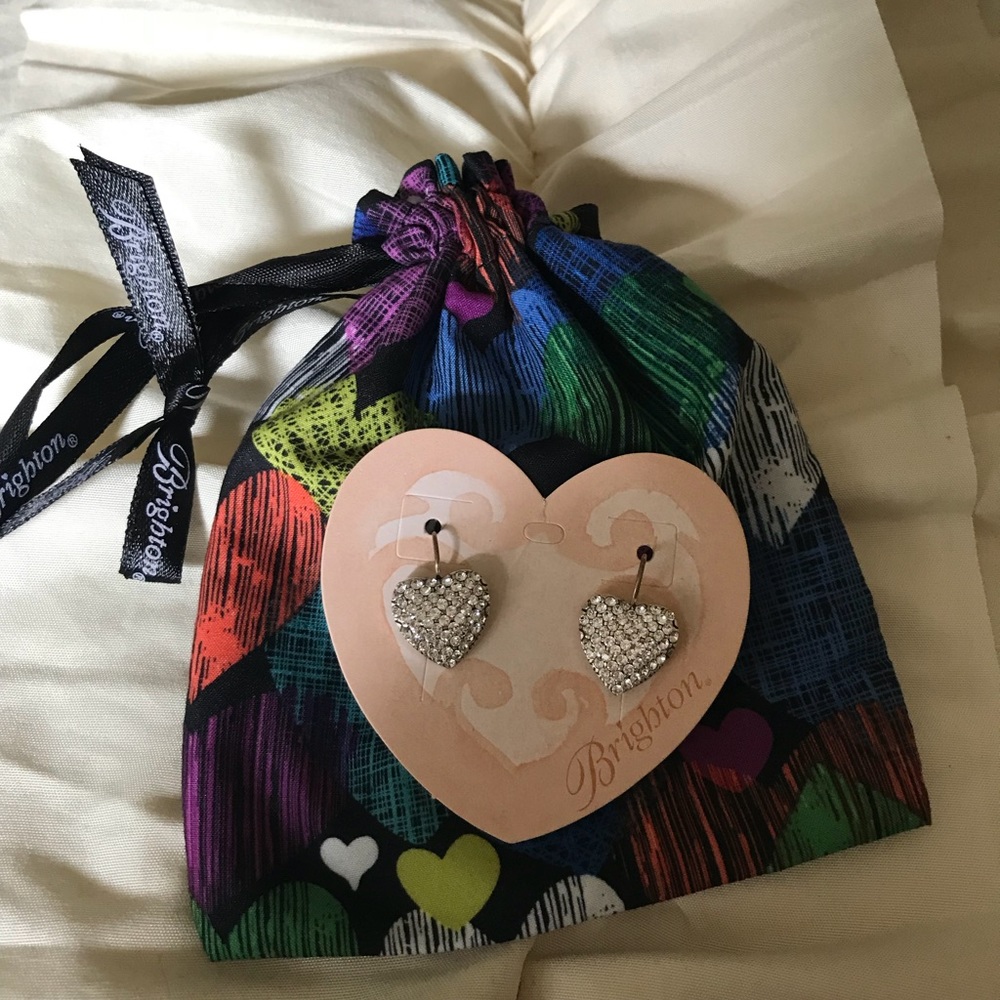 Brighton heart earrings
